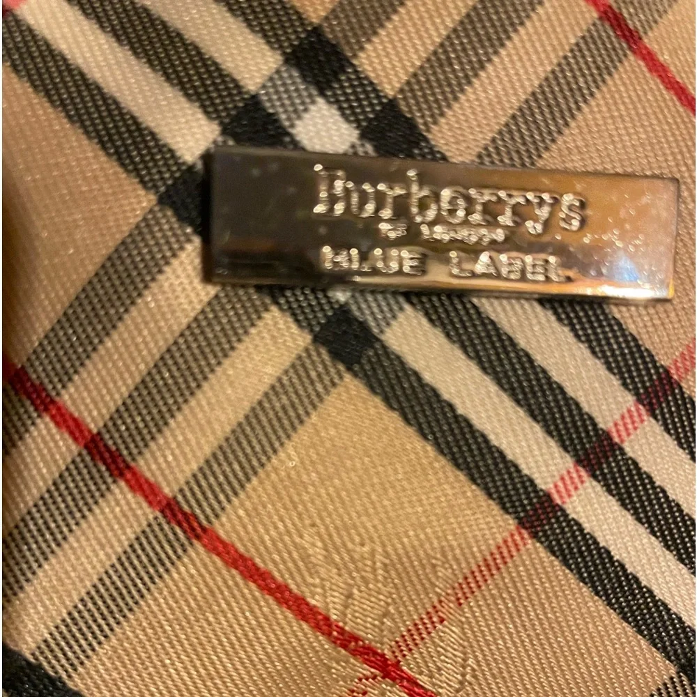 Burberry Vintage Blue Label Nova Check Purse Bag - Picture 3 of 9